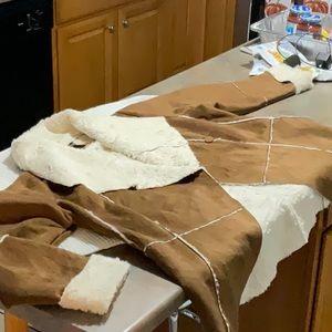 Faux shearling jacket
